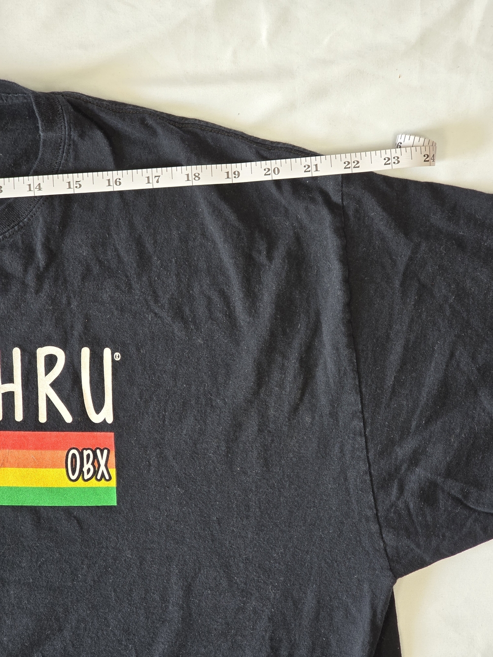Brew Thru OBX Outer Banks Graphic T-Shirt Black XL - Picture 5 of 8